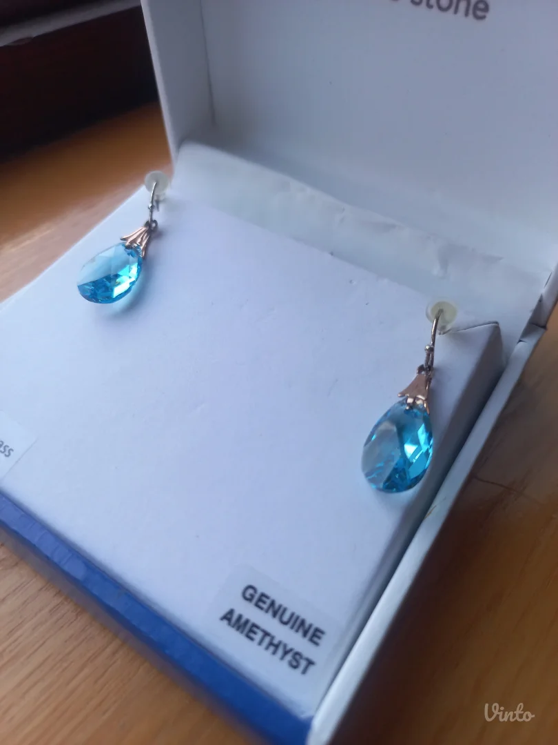 NOVO! Plave minđuše