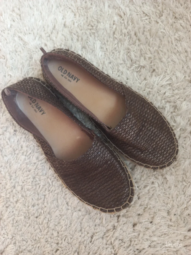 NOVO! Braon espadrile