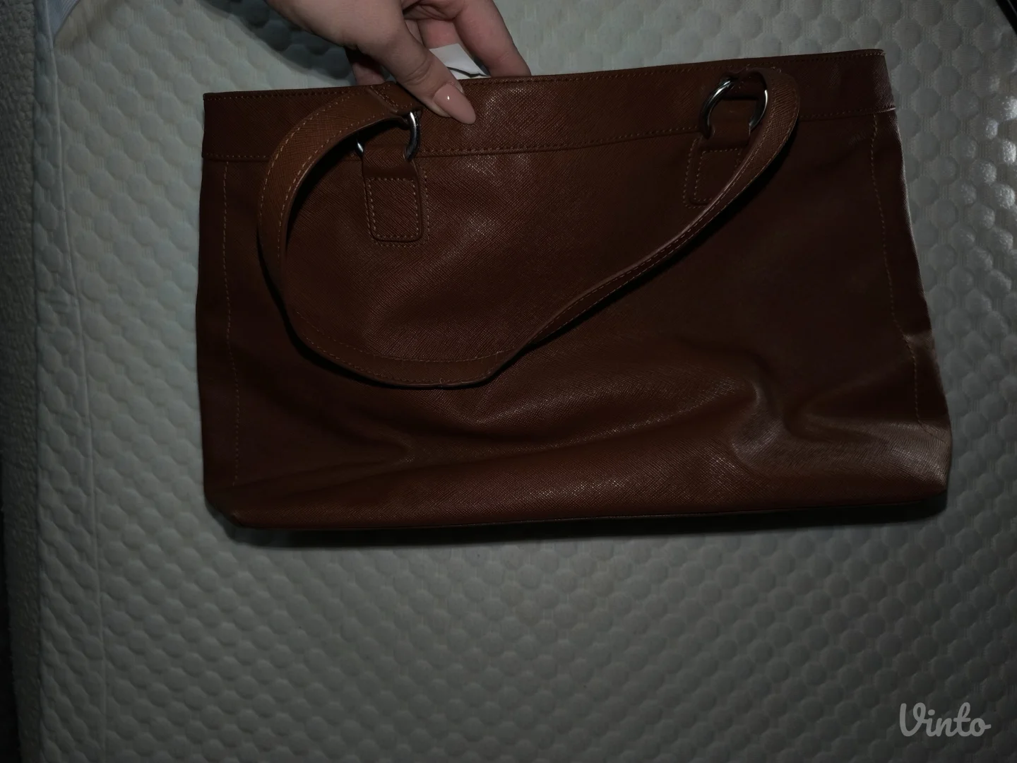 Original Armani veća braon torba