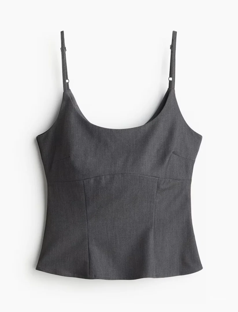 H&M- viralni sivi top