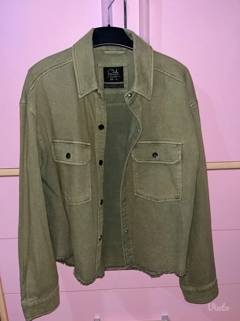 C&A- maslinasta teksas jakna