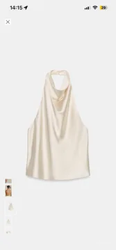 Zara satenski top, NOVO SA ETIKETOM