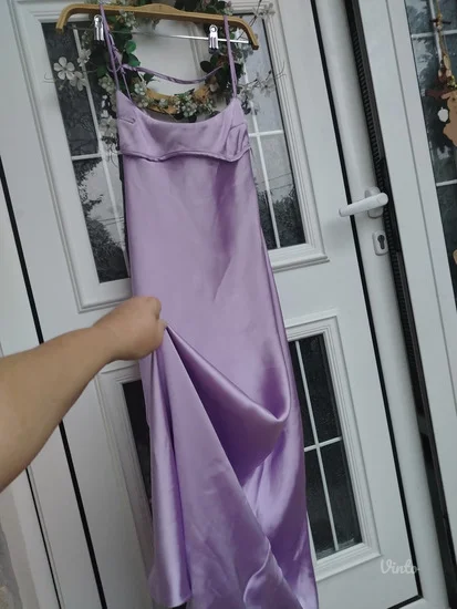 ZARA NOVO satenska haljina S vel