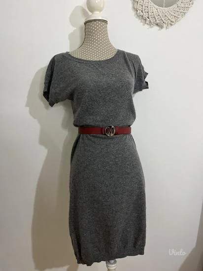 Benetton haljina od 100% EKSTRA FINE MERINO VUNE