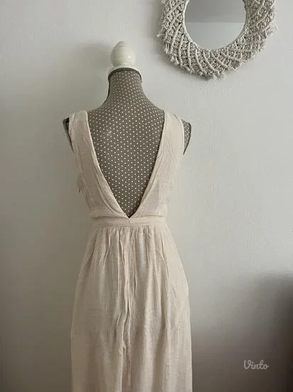 NOVO duga maksi haljina sa ČIPKOM S vel