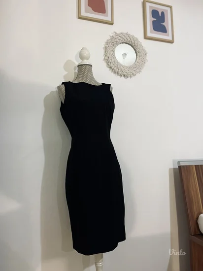 Zara kao NOVA crna elegantna haljina M vel