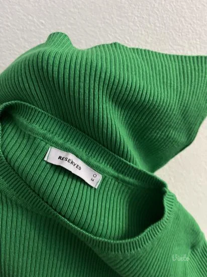 Reserved NOVO tanji trikotažni džemper