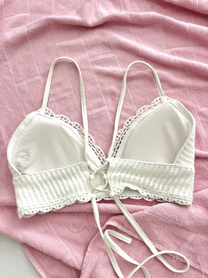 Hollister kao NOV kupaći gornji deo L vel