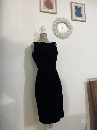 Zara kao NOVA crna elegantna haljina M vel