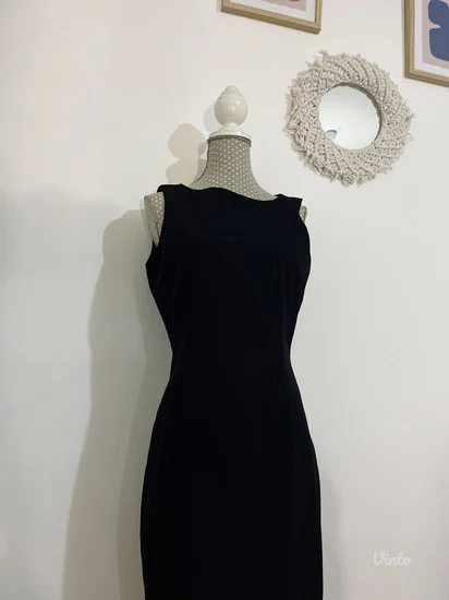 Zara kao NOVA crna elegantna haljina M vel