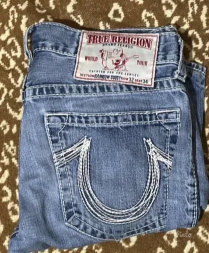 Original true religion W32 rainbow bobby