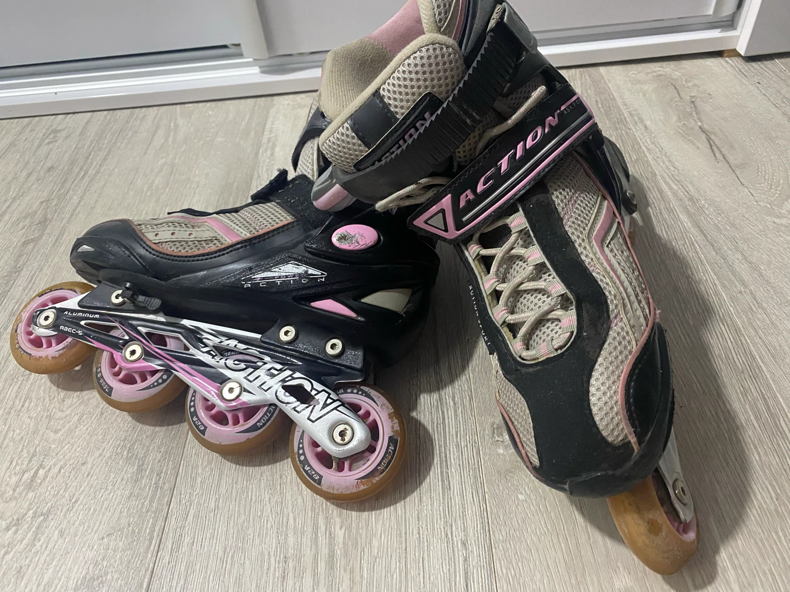 Action roler PW126B-10 alu