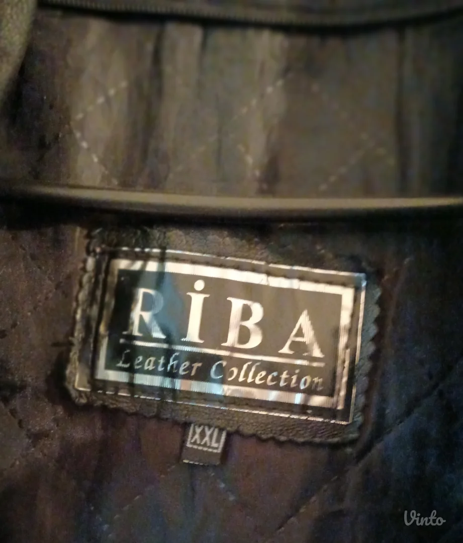 Kožni mantil unisex