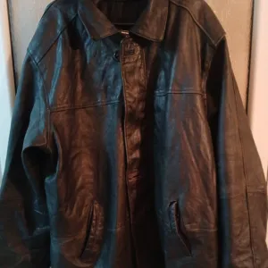 Kožni mantil unisex