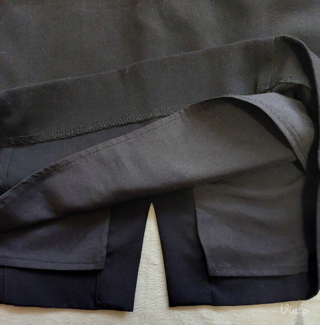 H&M crna pencil suknja 38