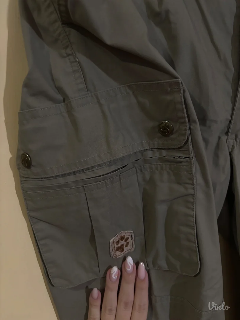 jack wolfskin cargo pantalone