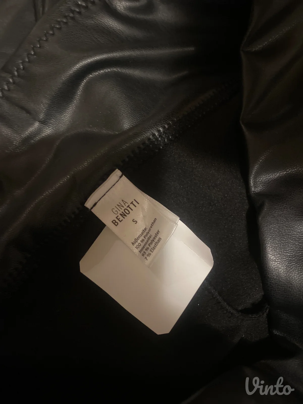 Gina Benotti kožne pantalone/helanke