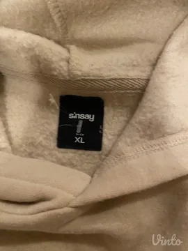 Ženski bez crop duks sa kapuljacom