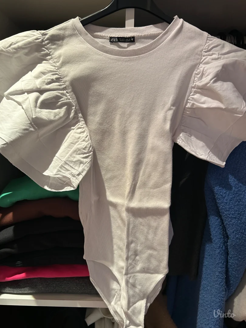 Zara puf rukav bodi-komplet