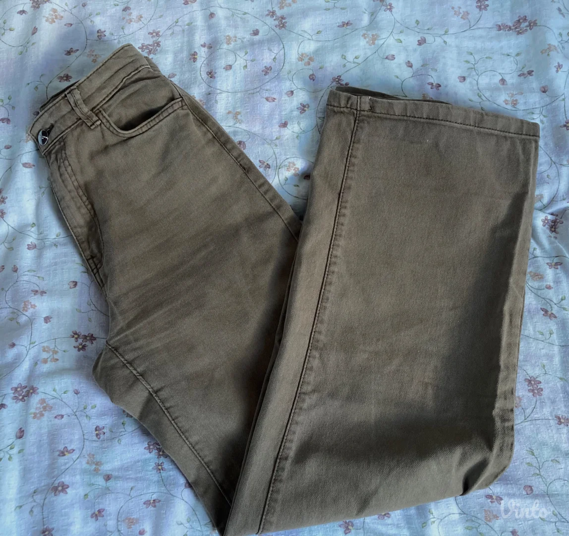 Bershka braon pantalone