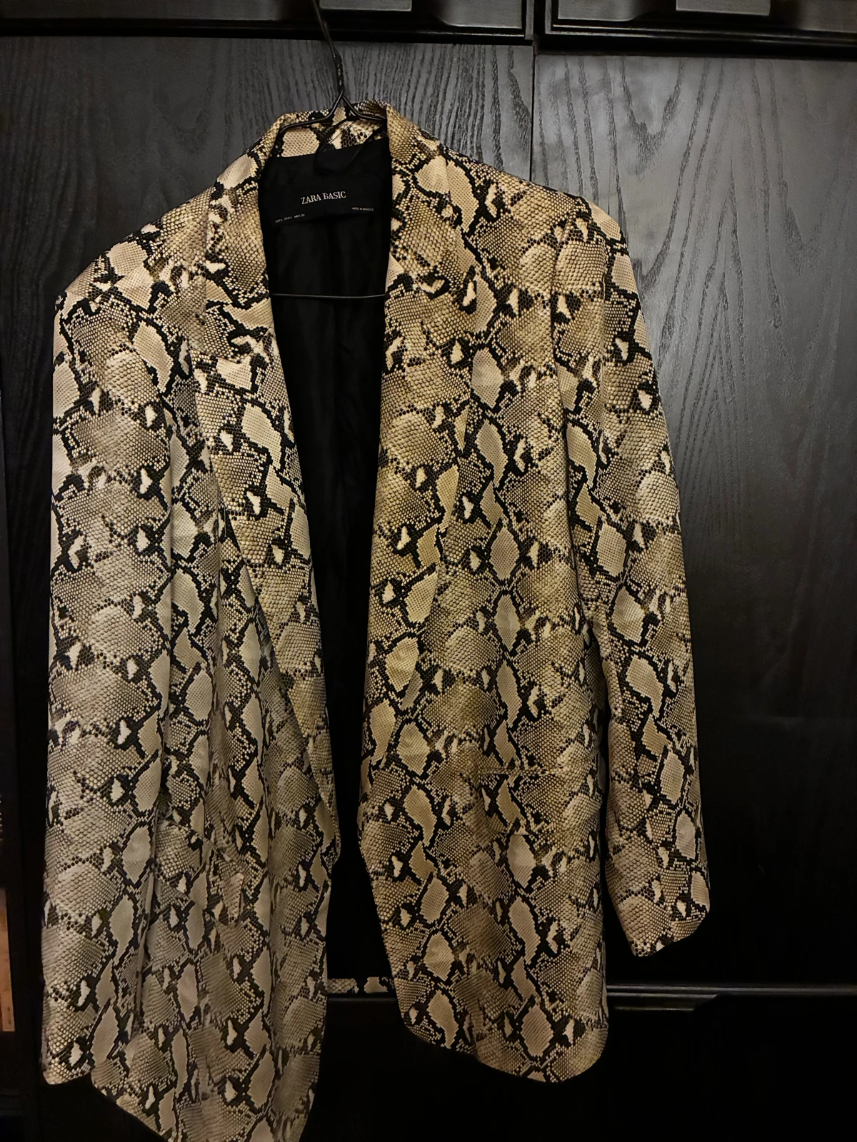 Zara sako - zmijski print