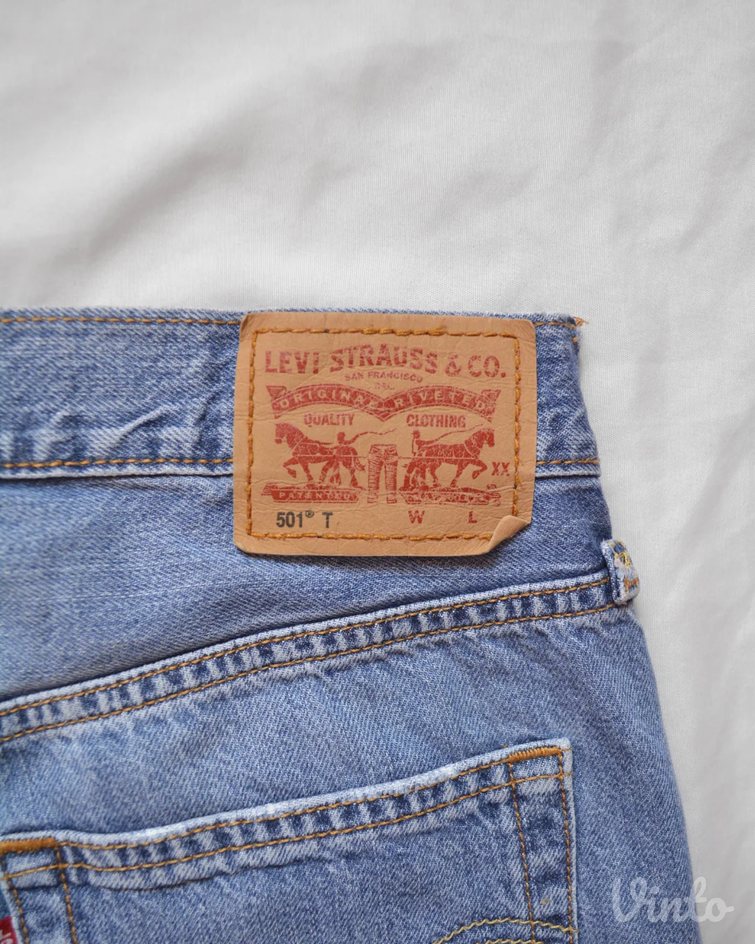 Levi's 501 "Tapered" farmerice