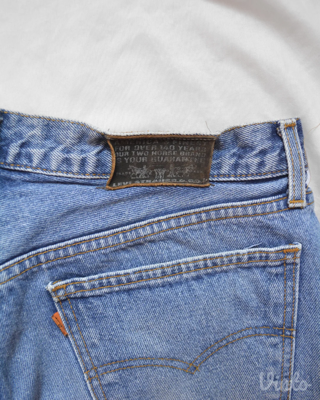 Levi's 615 "Orange Tab" farmerice
