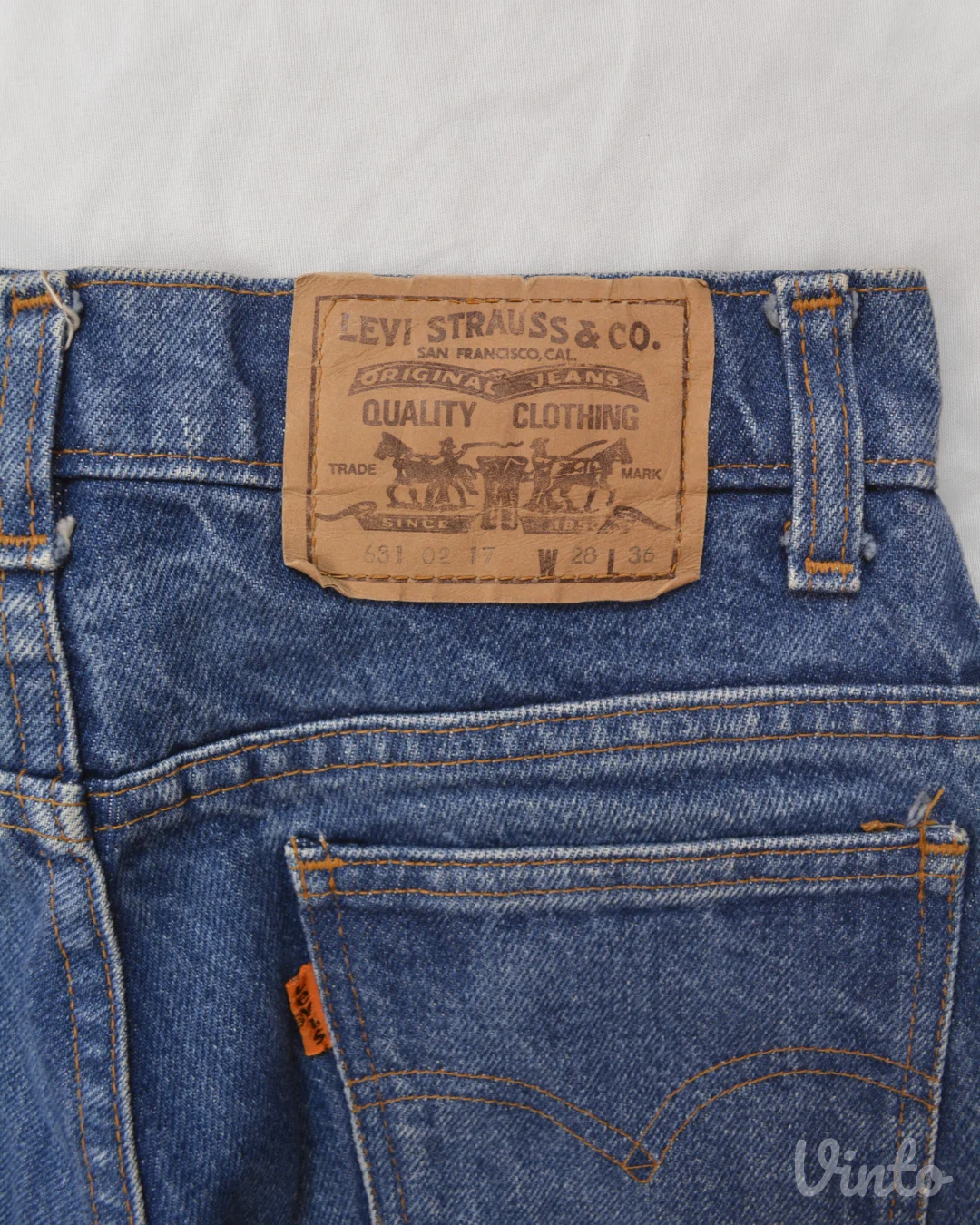 Levi's 631 "Orange Tab" farmerice