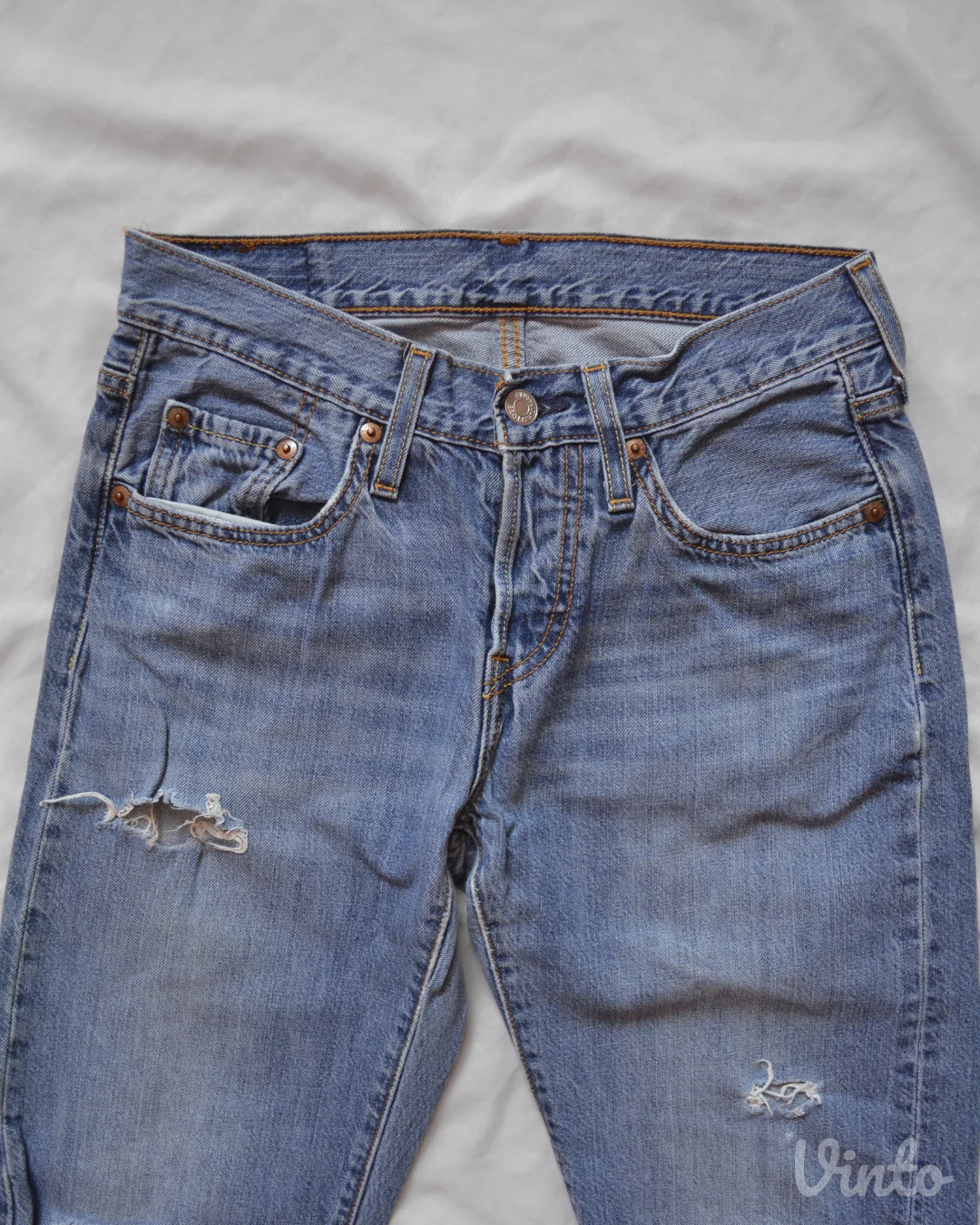 Levi's 501 "Tapered" farmerice