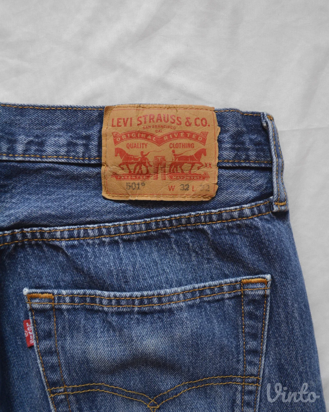 Levi's 501 farmerice
