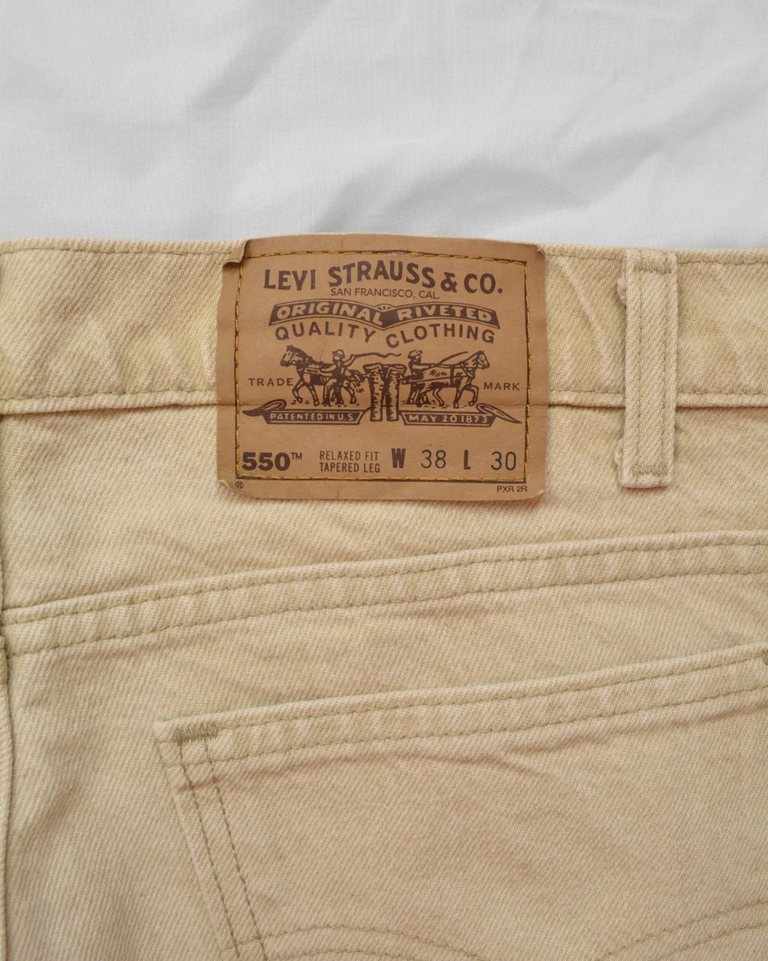 LEVI'S 550 farmerice Made in USA W38