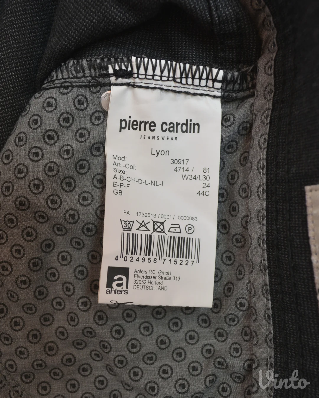 Pierre Cardin "Lyon" pantalone