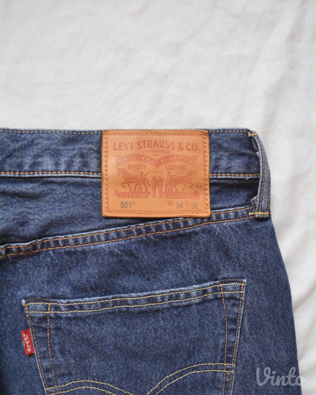 Levi's 501 farmerice