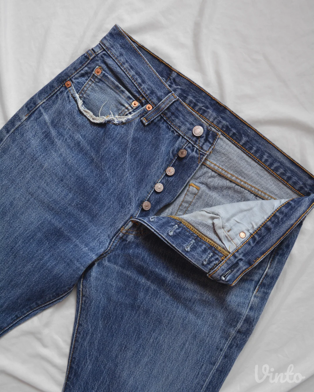 Levi's 501 farmerice