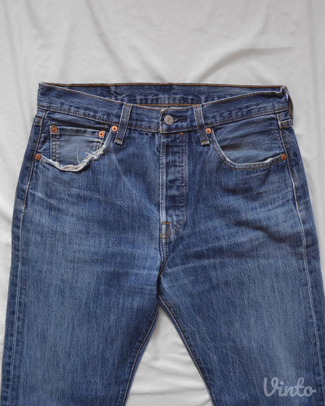 Levi's 501 farmerice