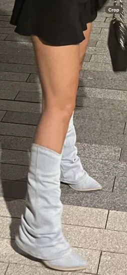 Bershka teksas kaubojske čizme