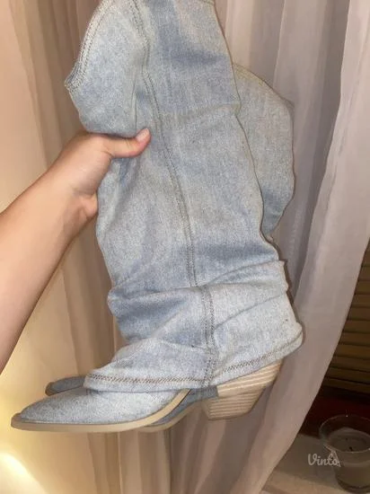 Bershka teksas kaubojske čizme