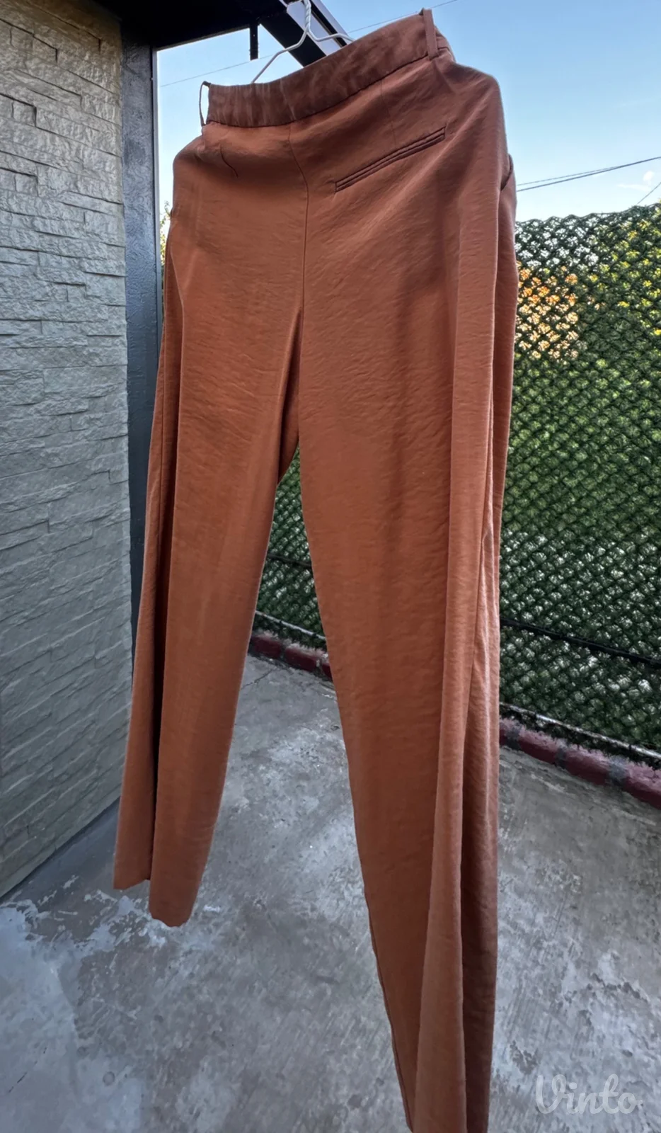 Zara pantalone široke dugačke nogavice