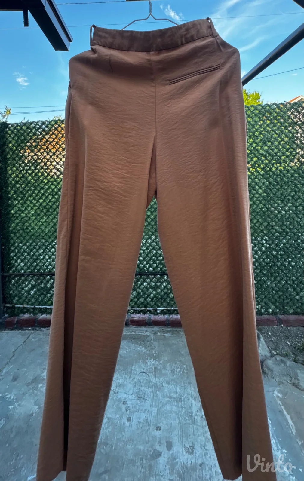 Zara pantalone široke dugačke nogavice
