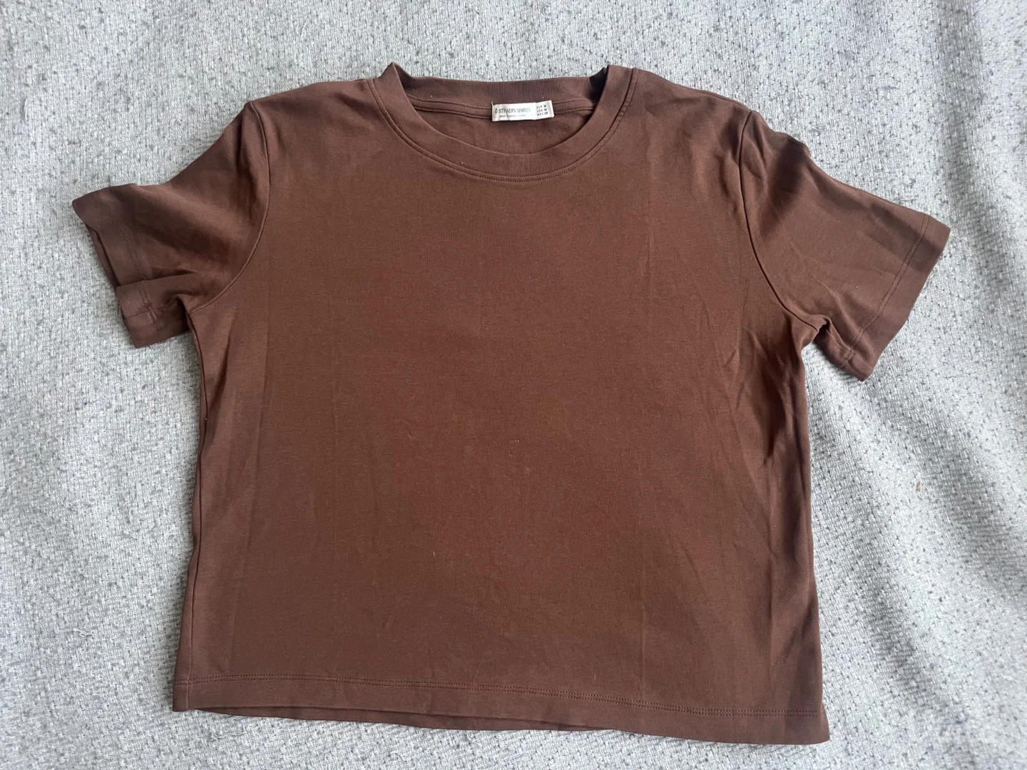 Braon majca na kratke rukave