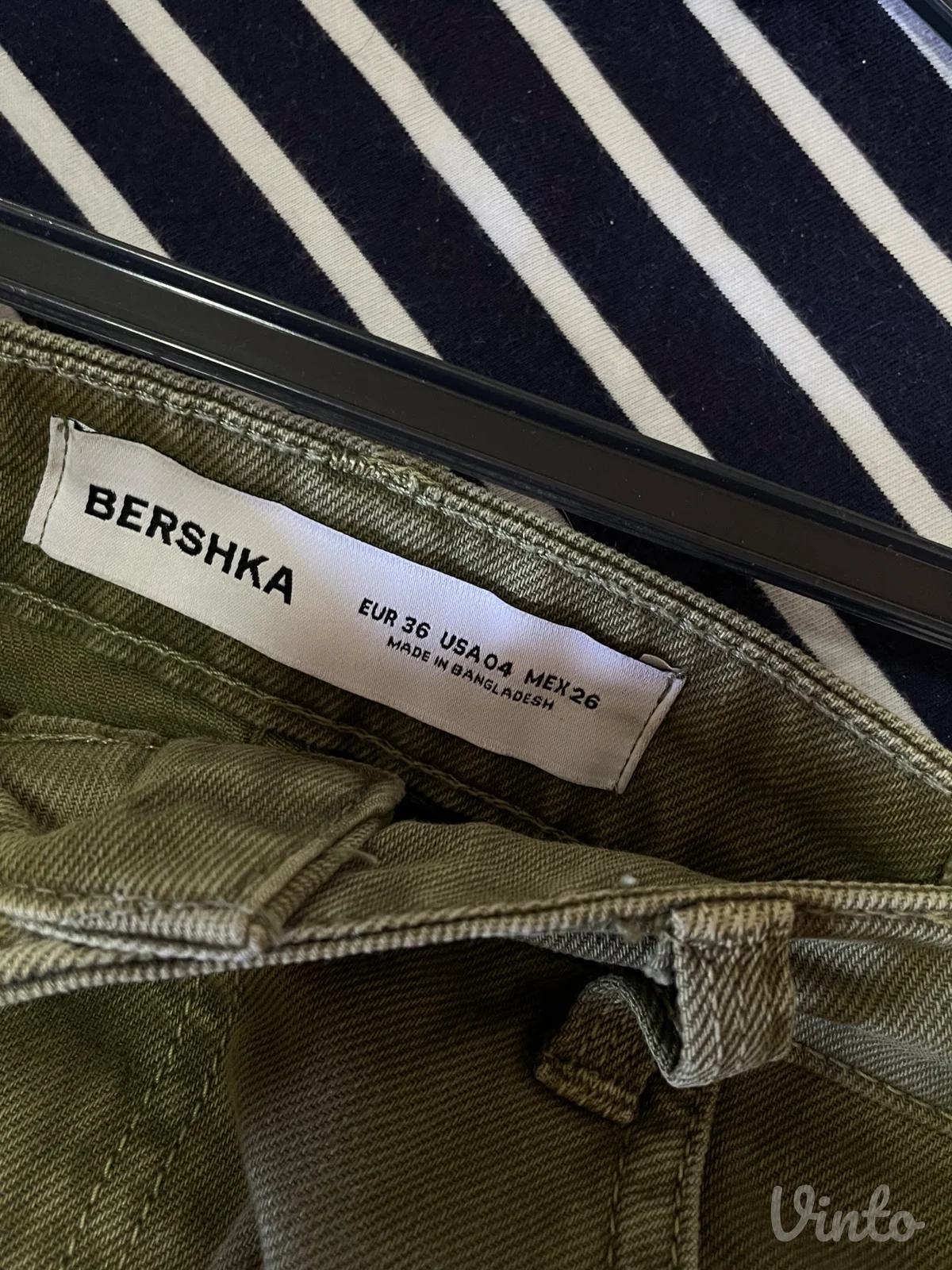 Bershka cargo suknja