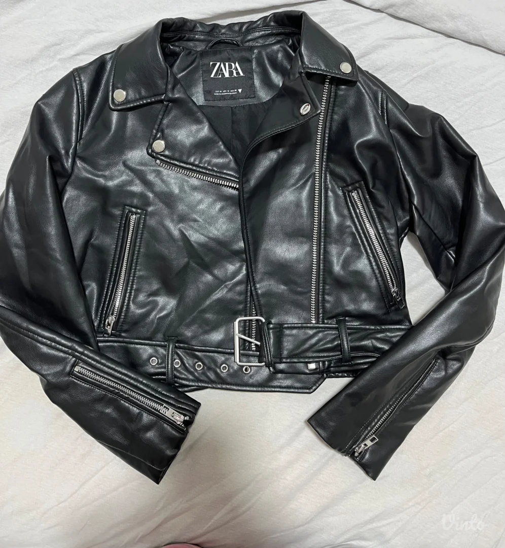 Zara kožna jakna