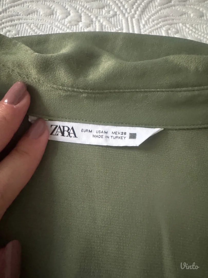 Zara zelena haljina