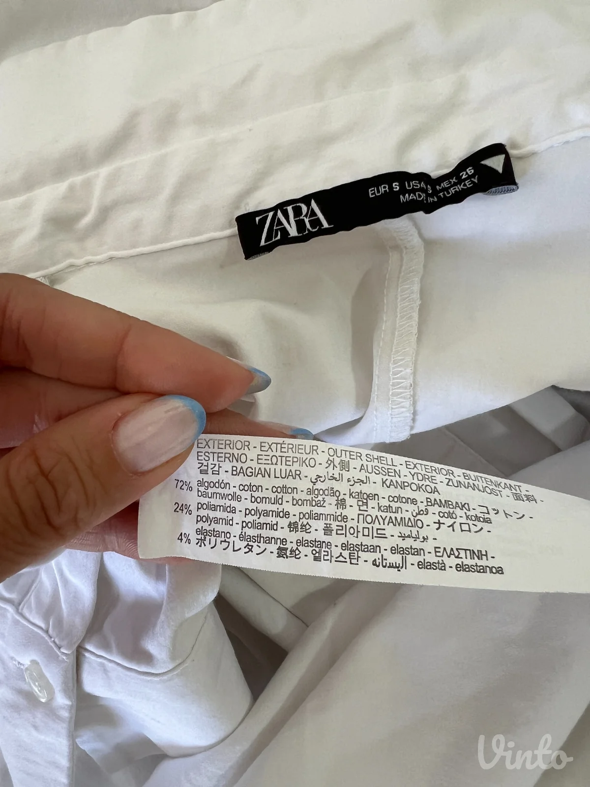Zara haljina dugih rukava