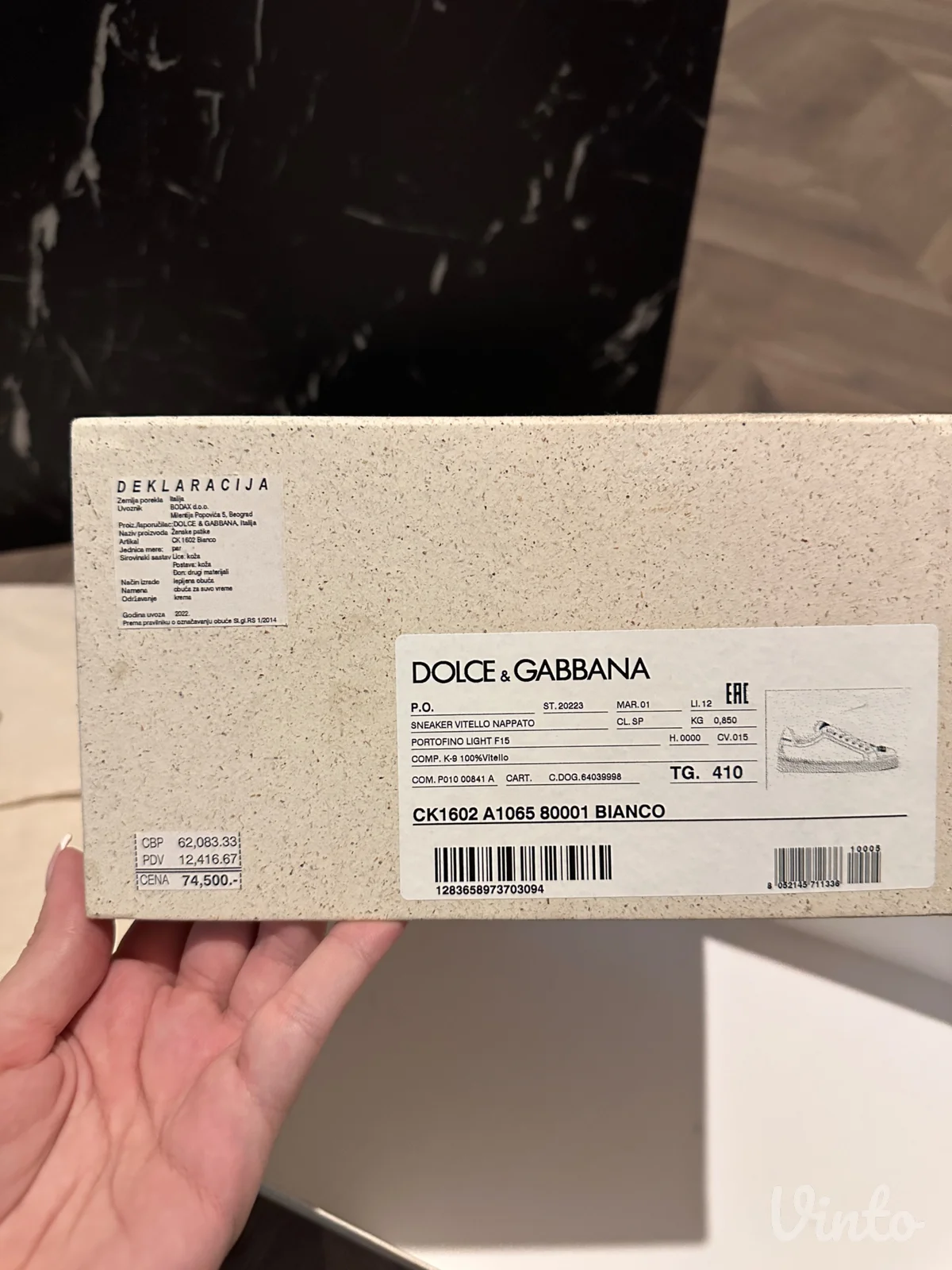 Dolce&Gabbana patike ORIGINAL
