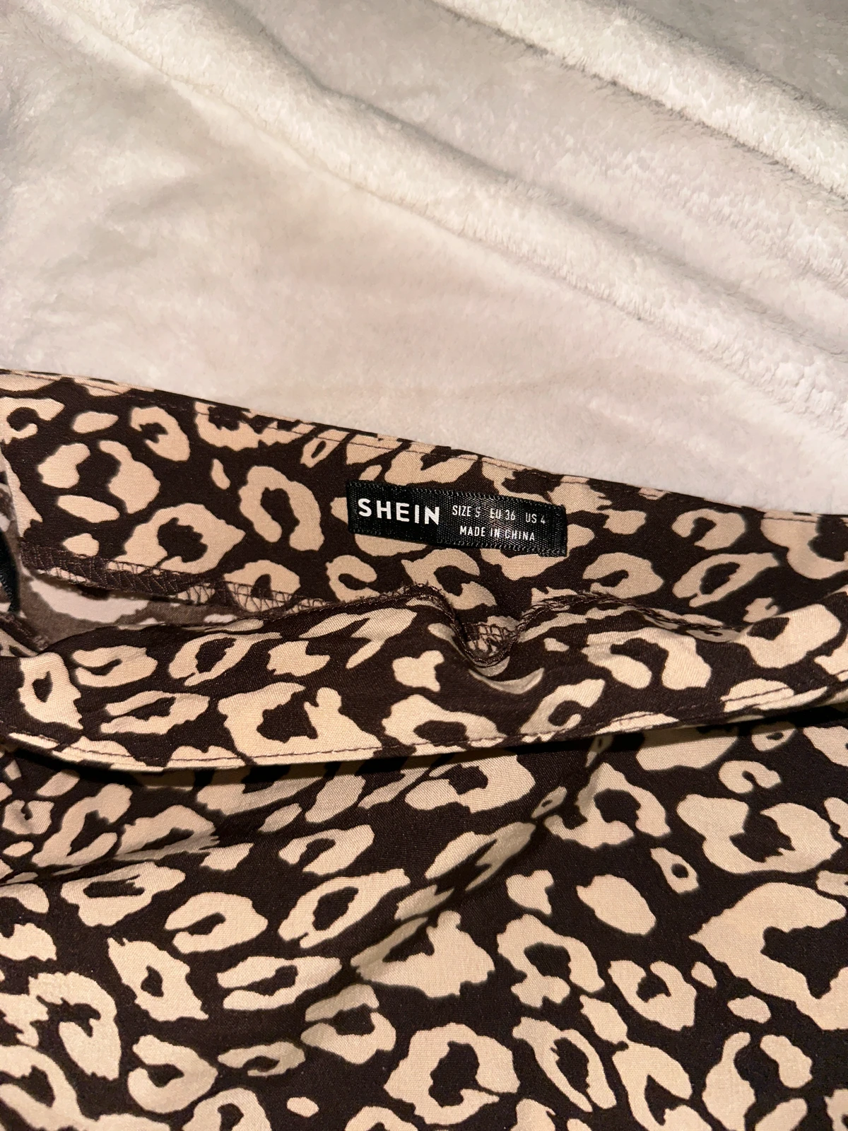 Shein Leopard print suknja veličina S