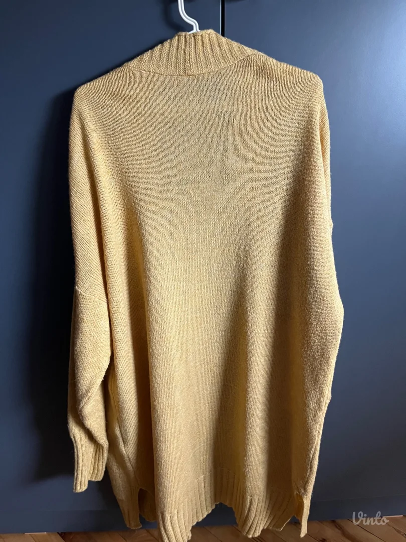 Waikiki - zuti dugi zenski kardigan