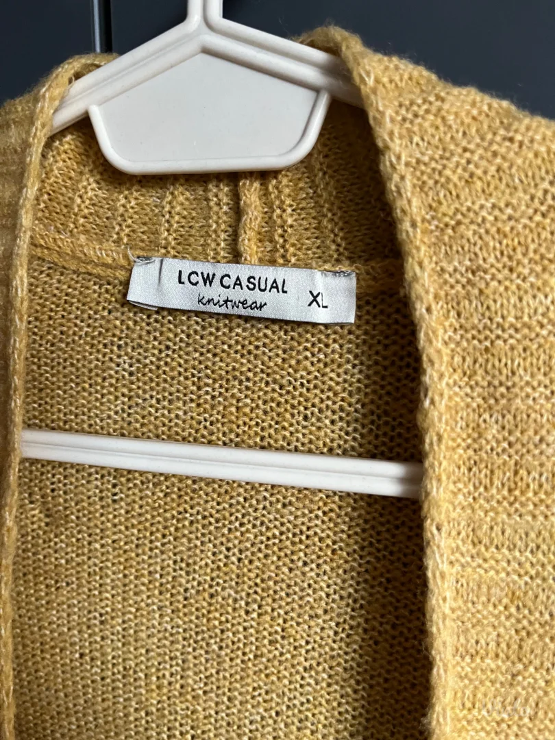 Waikiki - zuti dugi zenski kardigan