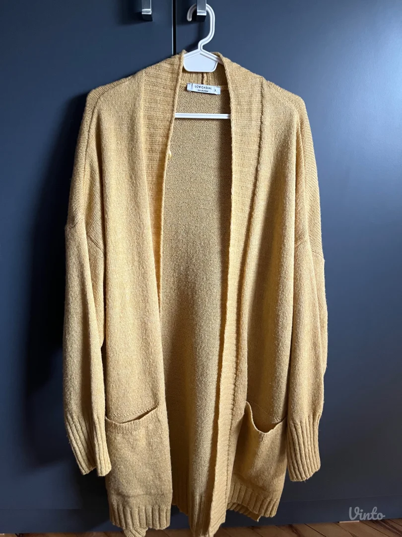 Waikiki - zuti dugi zenski kardigan