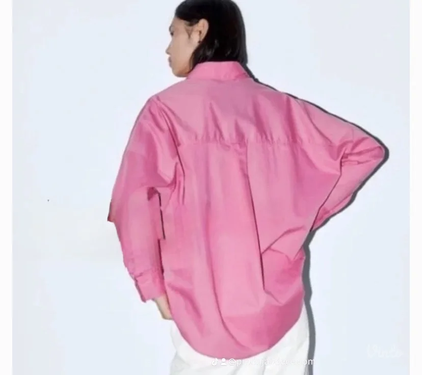 Zara kosulja roze boje S vel